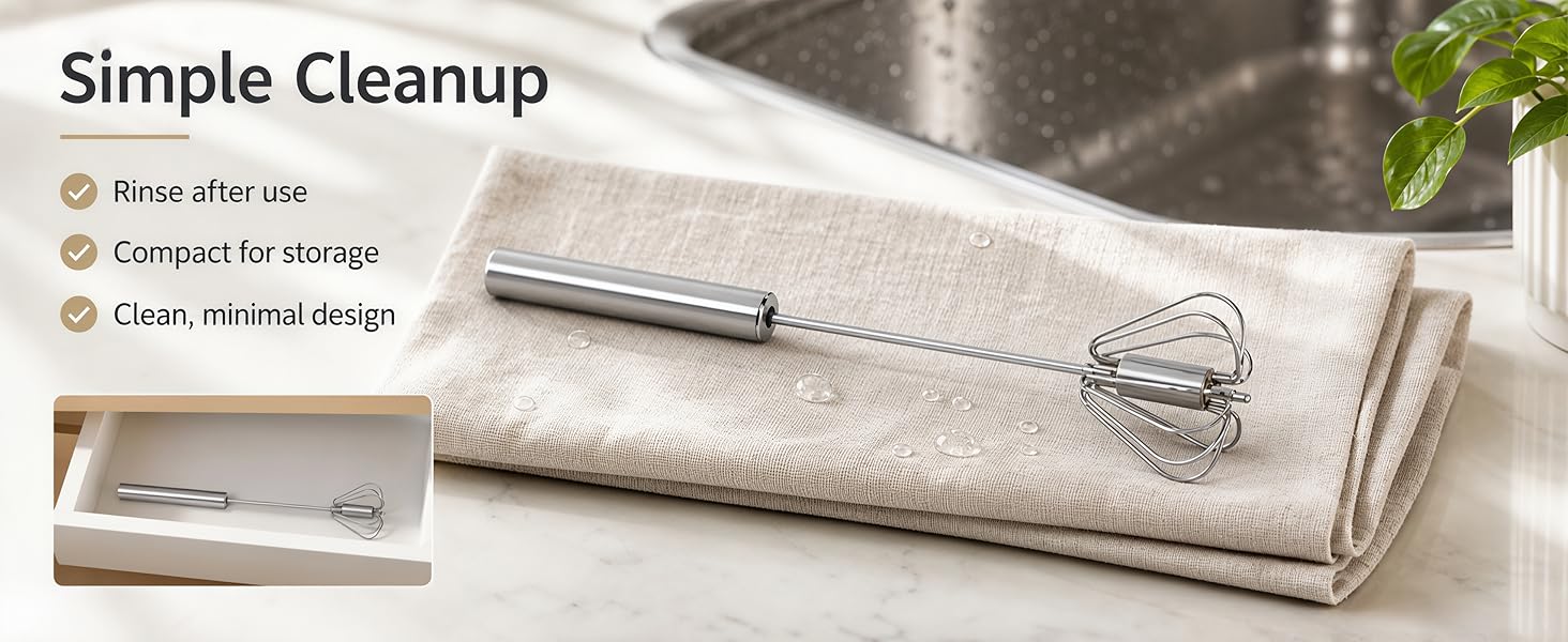 Stainless Steel Egg Whisk