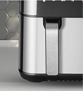 MIRASTON Dual 10QT Air Fryer, Upgraded Large 10QT, Digital Touchscreen, Smart Sync Cook &amp;amp; Finish