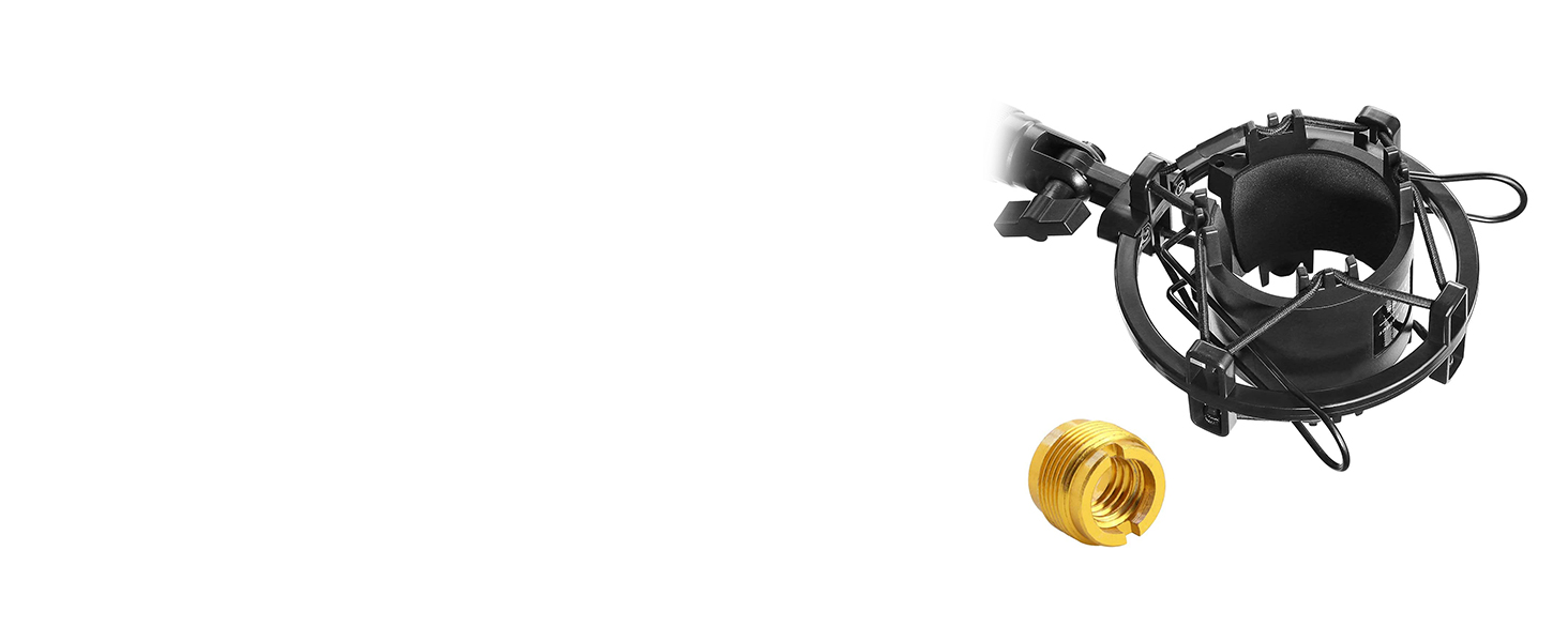 Audiotechnica AT2020 Foam Mic Windscreen - 2 Pack Large Size Microphone Cover Pop Filter