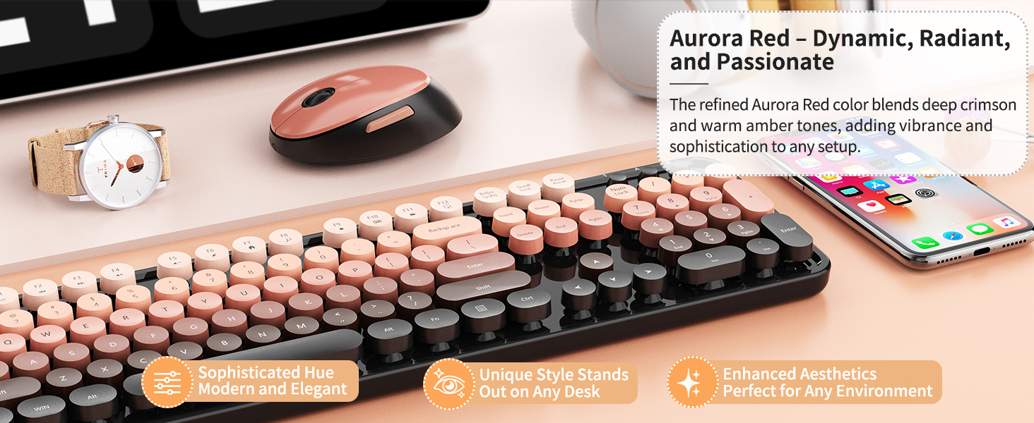 purple keyboard and mouse wireless