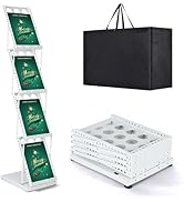 Estleys Trade Show Literature Stand Display Rack, Magazine Brochure Catalog Display Stand, Magazi...