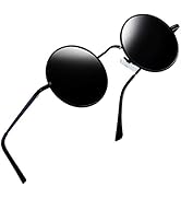 Joopin Retro Small Round Sunglasses for Men Women Trendy Circle Sun Glasses UV400 Protection Meta...