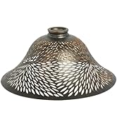 Ceiling Fan Light Covers, Pendant Light Shade Replacement with 1.65" Fitter, ALUCSET 5.5" Height ...