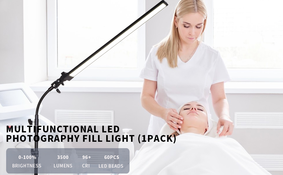 GSKAIWEN Multifunctional LED Photography Fill Liht (1 Pack)
