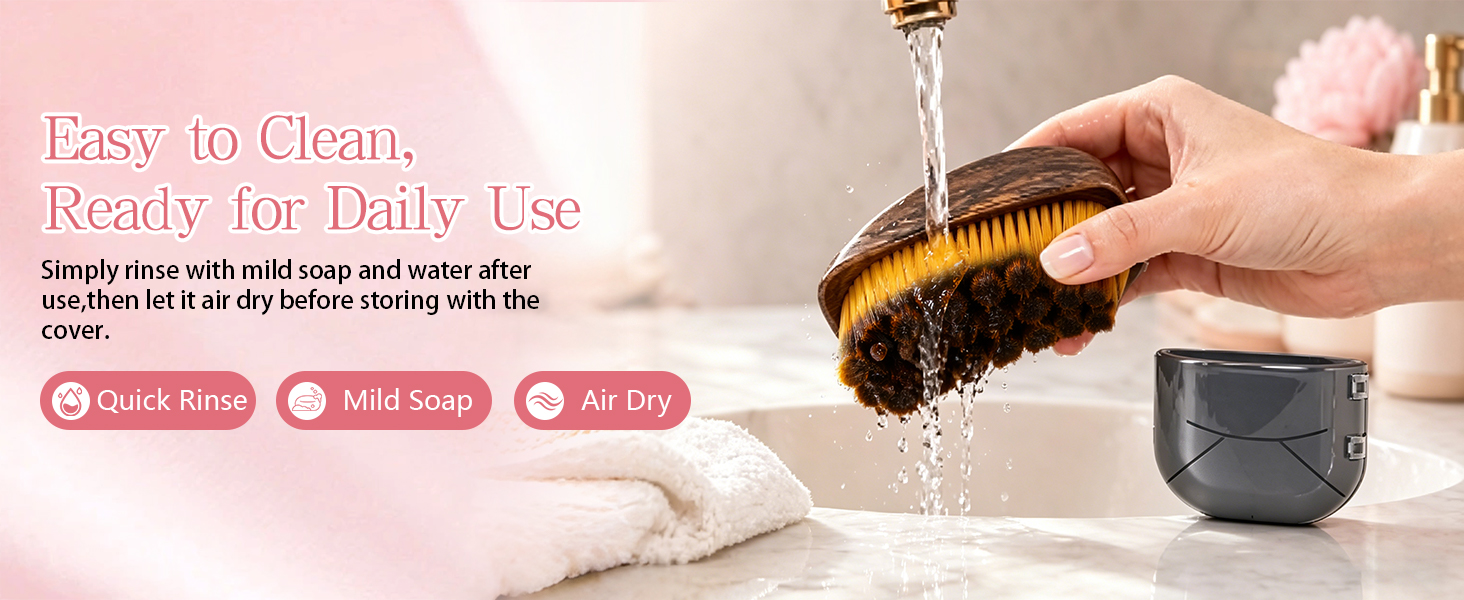 lymphatic contour face brush