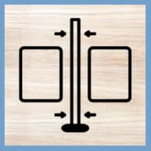 tower fan is sleek and space-saving fitting into nearly any location seamlessly