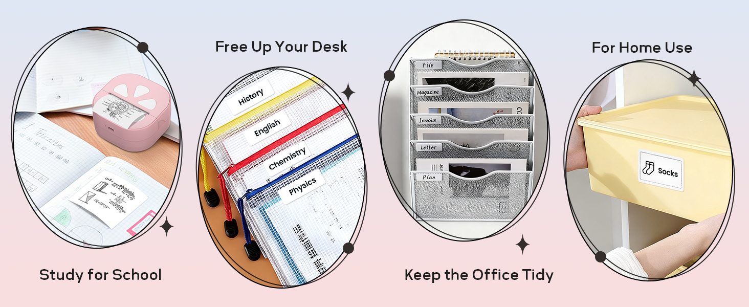 sticker printer sticker maker machine print pod mini label maker thermal printer impresora portátil