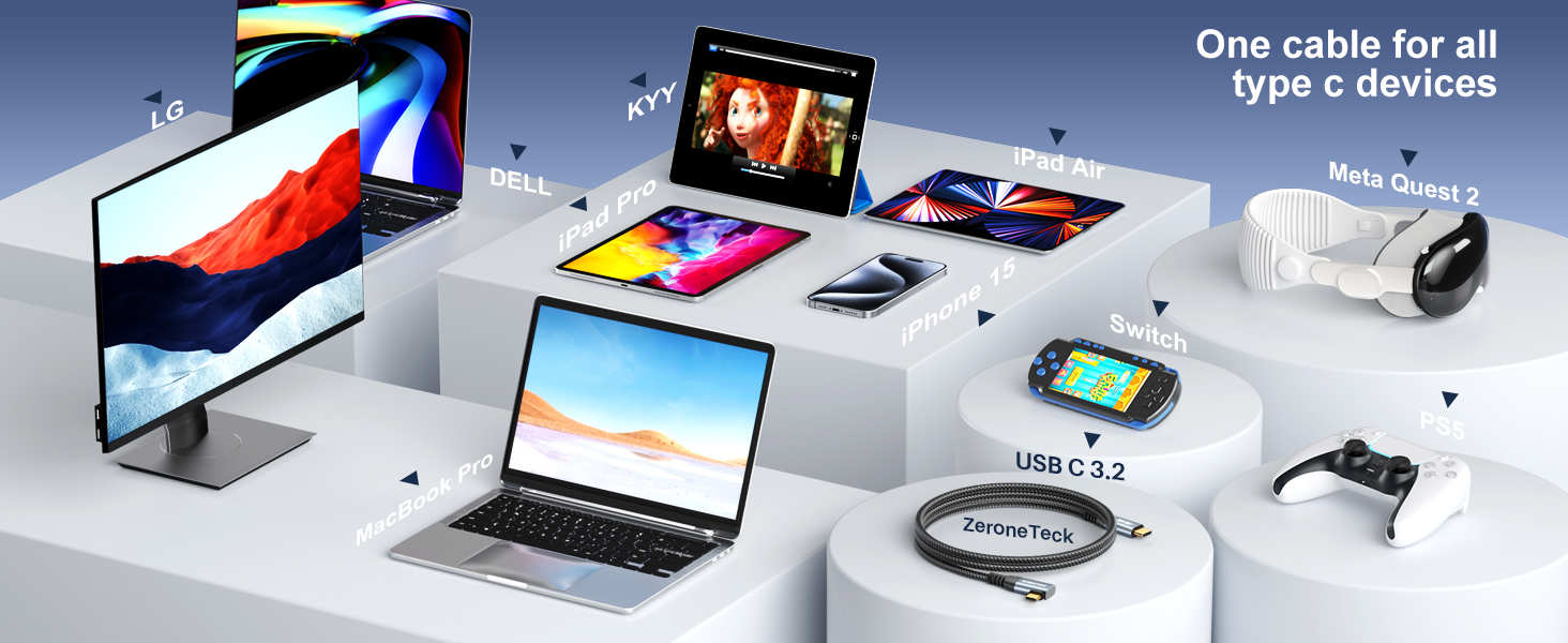 usb c data transfer cable