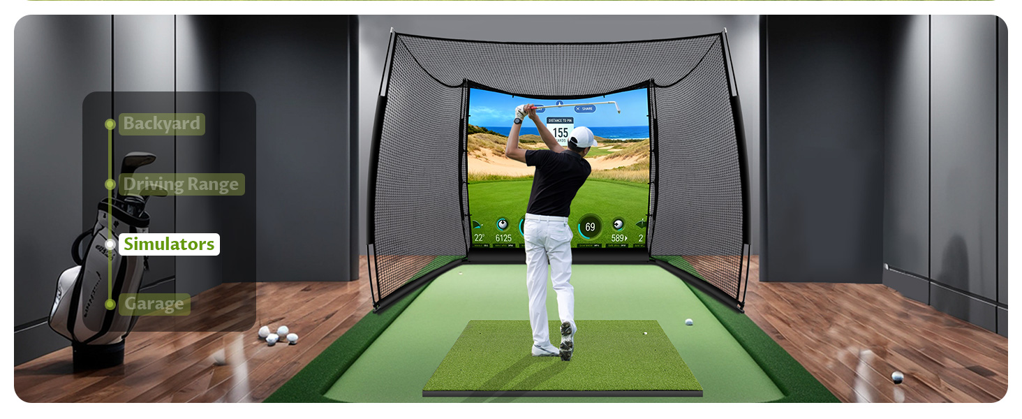 golf matt ensures all-weather performance, perfect for golf mat practice outdoor indoor