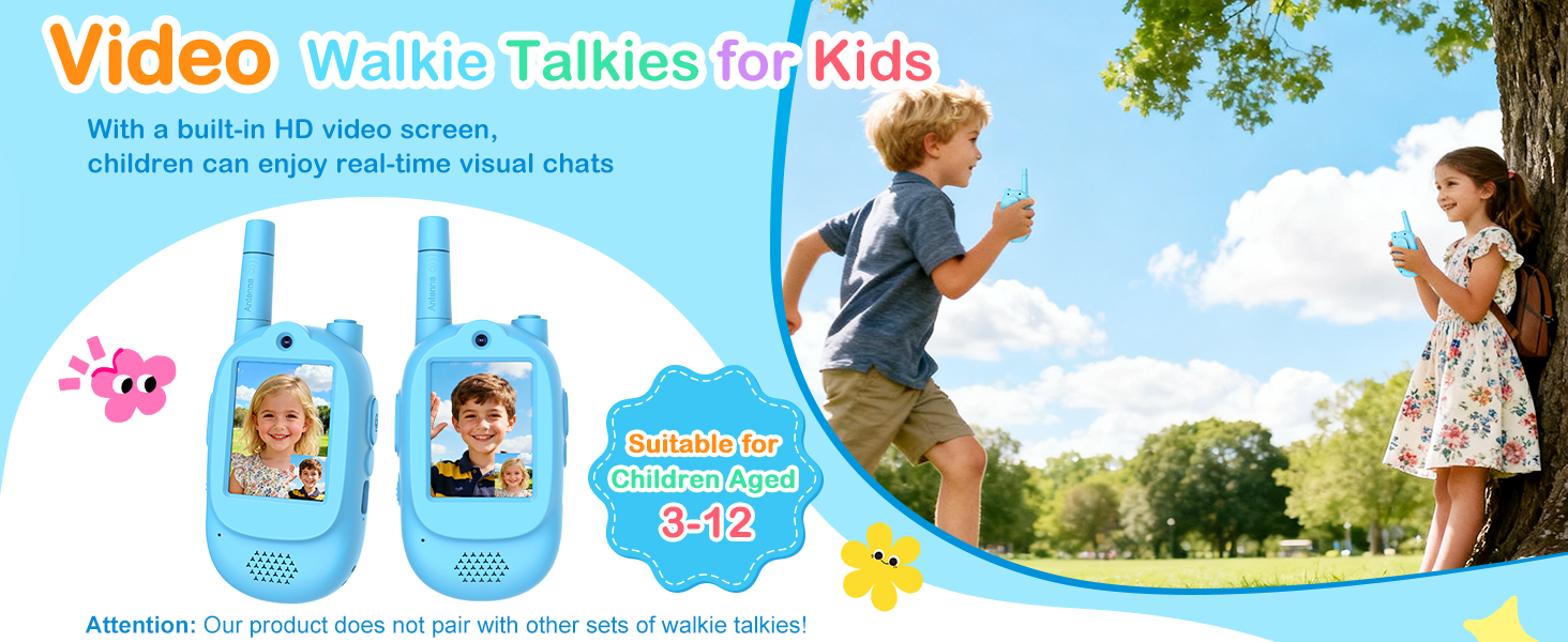 video walkie talkies for kids
