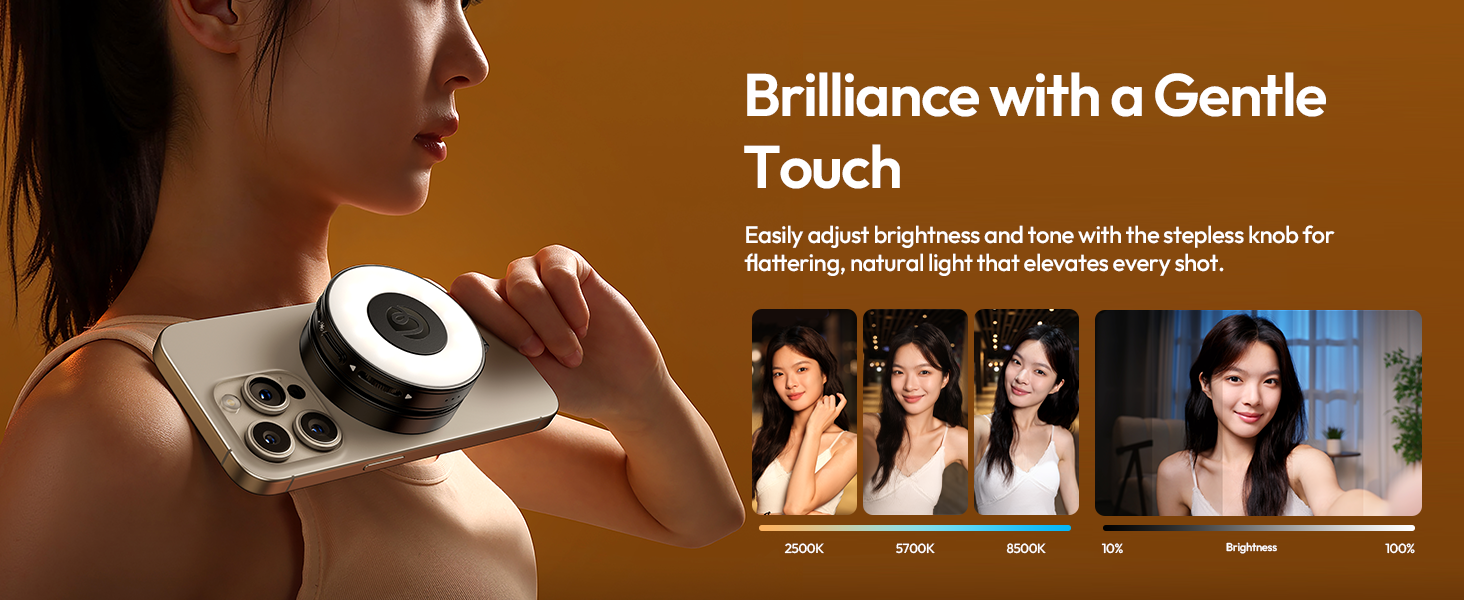 magnetic magsafe selfie light