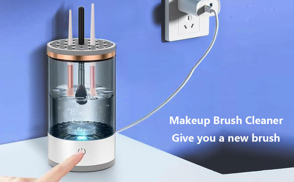 electric makeup brush cleaner machine