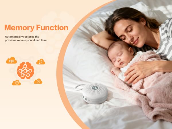 white noise machine Memory Function