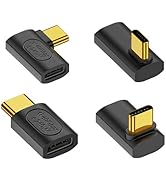 Strhowill 4 Pack USB C Male to Female Extension Adapter, 40W Power 40Gbps Data 8K Video Straight ...