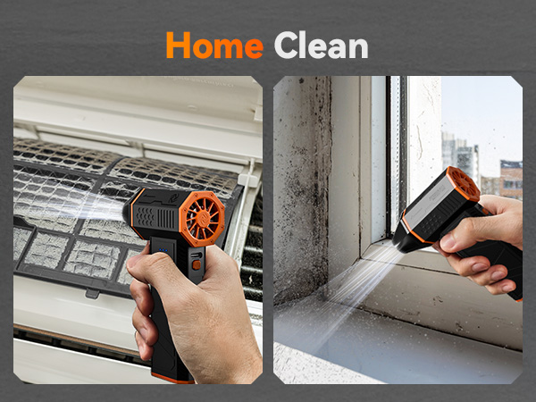 Air duster for home cleaning