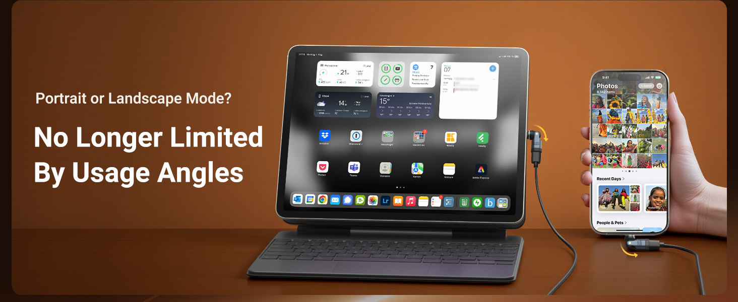 usbc 360 degree adapter