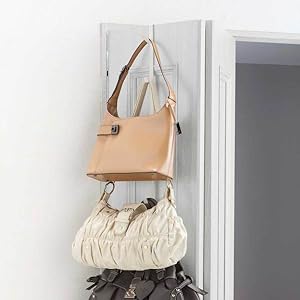 Over-the-Door Vertical Hooks displayed in a modern home