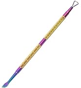 HaimiLiya Gel Nail Remover Tool, Cuticle Pusher for Women, Dual-end Dead Skin Nail Pusher Nail Di...