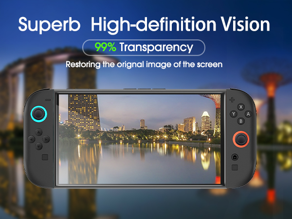 Nintendo Switch 2 Screen Protector Tempered Glass 2025