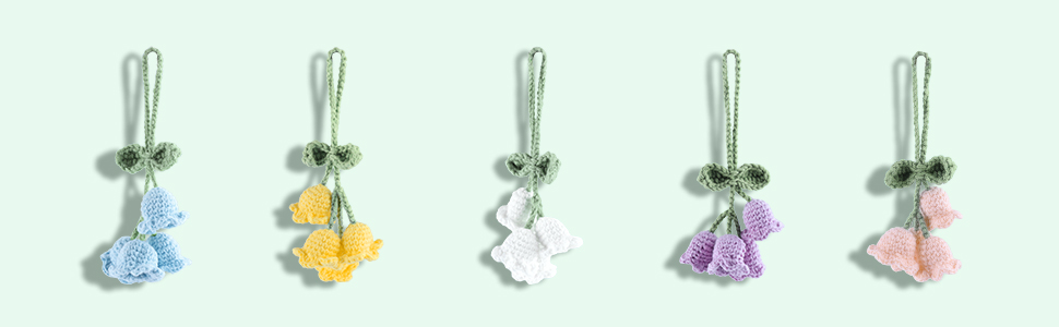 Car Accessories Cute Little Lily of The Valley