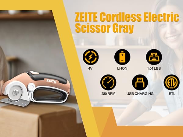 ZEITE 4V Rotary Cardboard Cutter