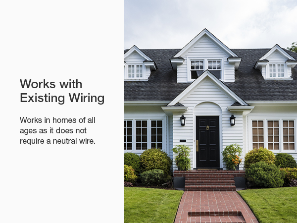 Works with Existing Wiring