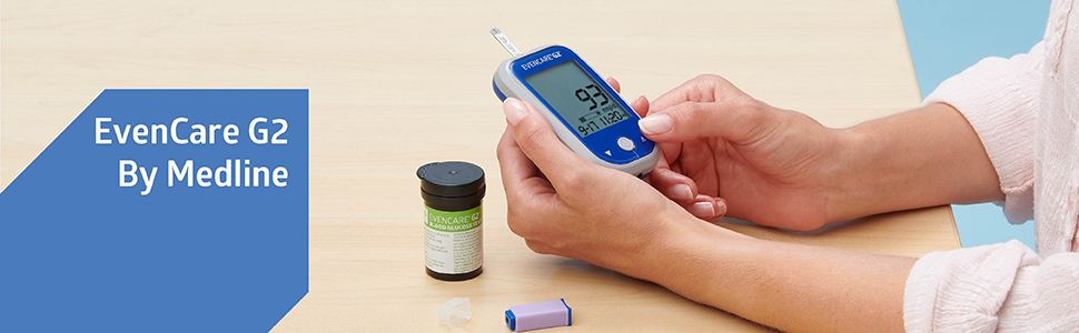 EvenCare G2 Blood Glucose Monitor - MPH1540
