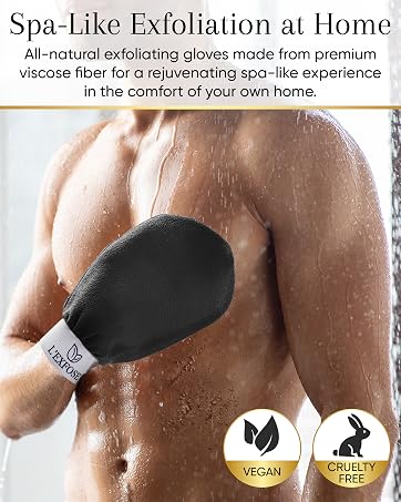 korean kessa deep exfoliaing gloves mitt body scrub viscose fiber loofah gant exfoliant