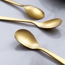 gold spoons for the kitchen