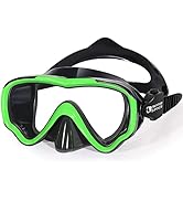 Water Space Kids Swimming Goggles Swim Mask with Nose Cover for Kids Youth 4-15, Anti-Shattered L...