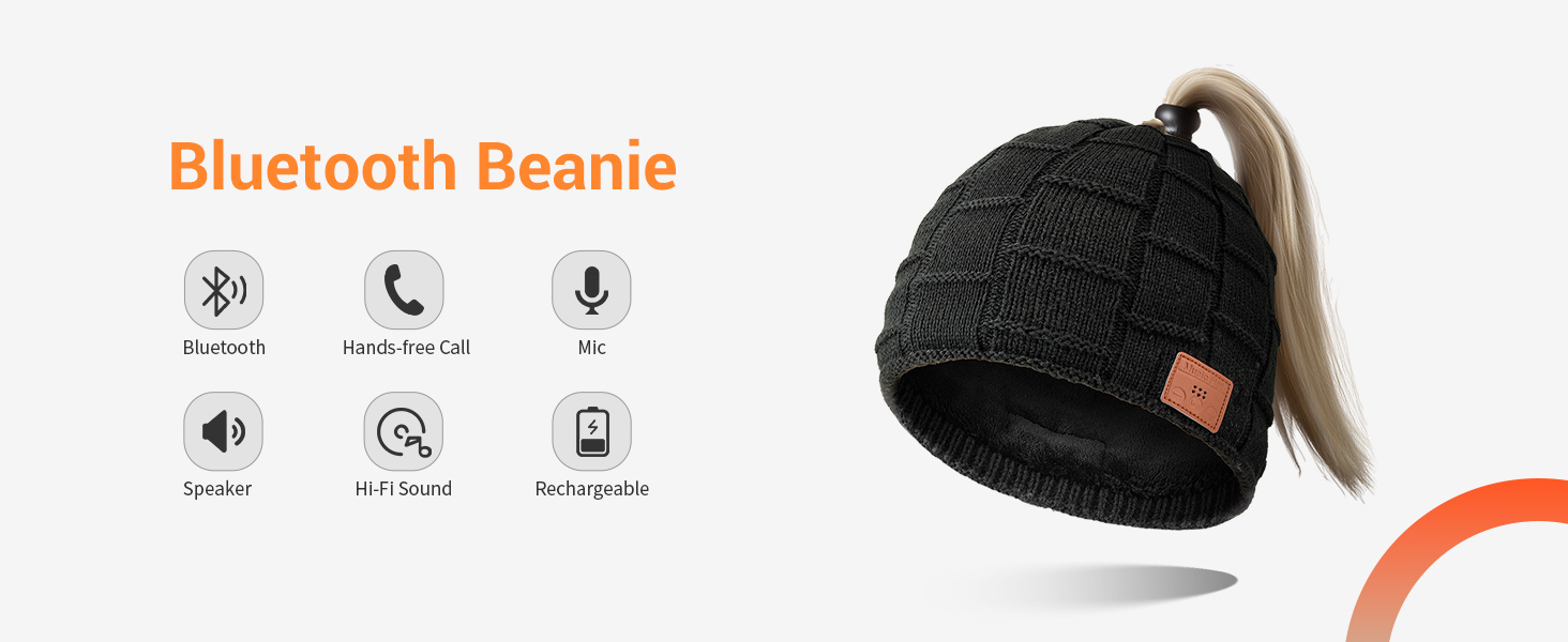 bluetooth beanie for women