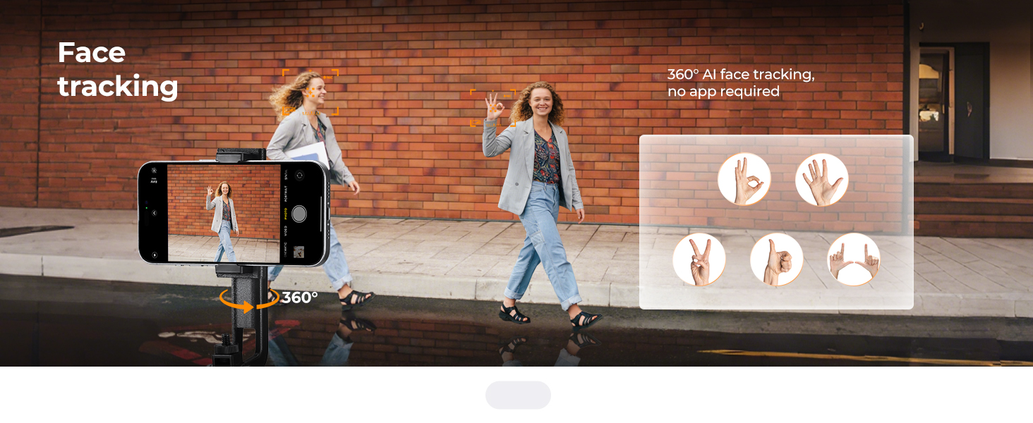 auto tracking tripod for iphone