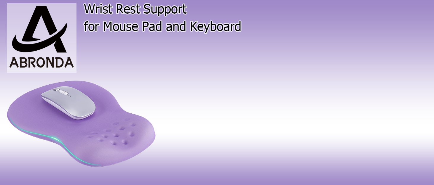 Wrist Rest Support for Mouse Pad and Keyboard