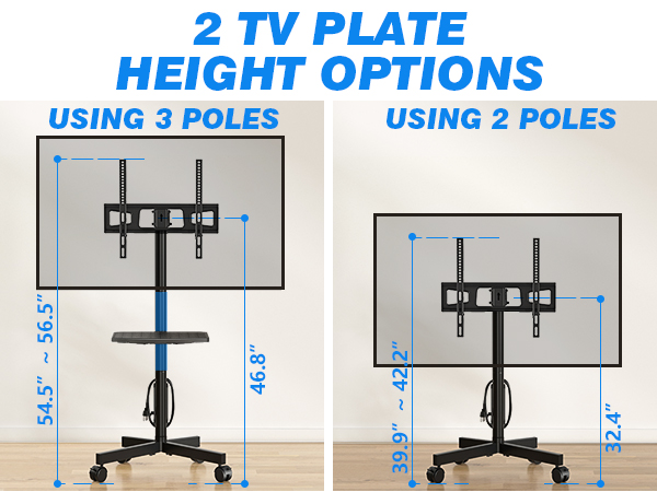 mobile tv stand