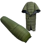 Onewind Hammock Top Quilt with Footbox, Lightweight and Portable Sleeping Bag for Camping, Backpa...