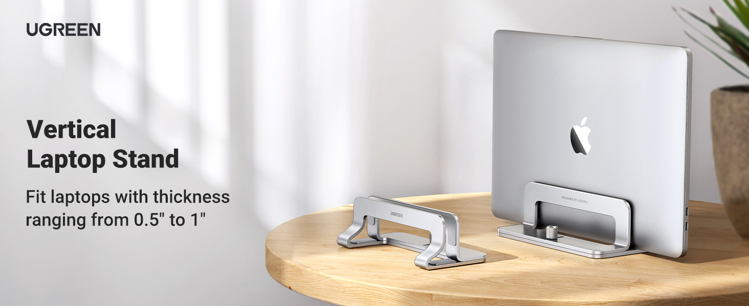 vertical laptop stand
