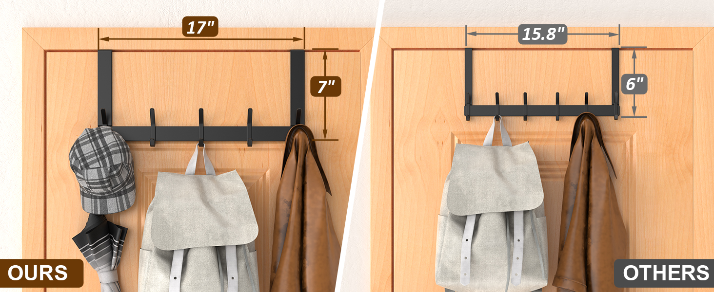 door hanging rack
