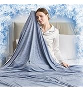 CHOSHOME Cooling Blanket Throw, Double Sided Cooling Blankets for Hot Sleepers, Arc-Chill Q-Max>0...