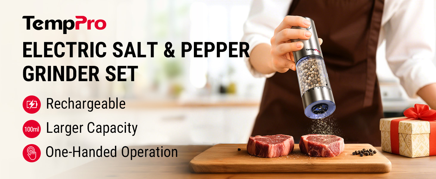 house warming gifts new home black pepper grinder saleros para cocina elegantes