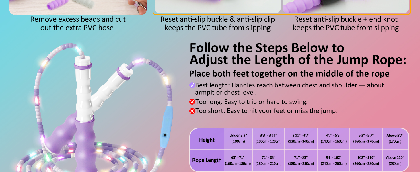 beaded jump rope beaded jump rope adjustable beaded jump rope for kids jump rope for kids