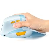 seenda Ergonomic Mouse Rechargeable, Multi-Device Connection(2.4G&amp;Type C, Vertical Wireless Mouse...