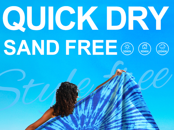 quick dry beach towel