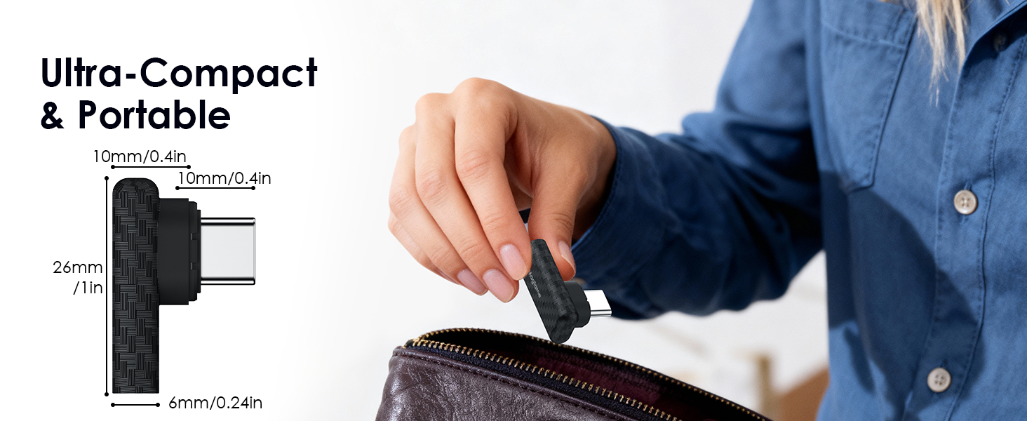 usb c adapter magnetic 40gbps 240w