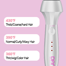 profesional smart curling iron curling iron 3/4 inch travel dual voltage curling iron