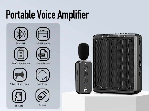 Voice Amplifier Portable Voice Amplifier Personal Voice Amplifier Voice Amplifier Wireless