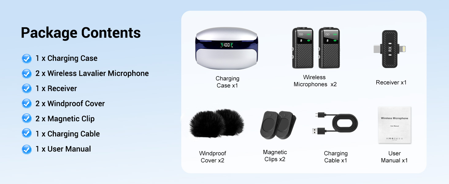 wireless mini microphone