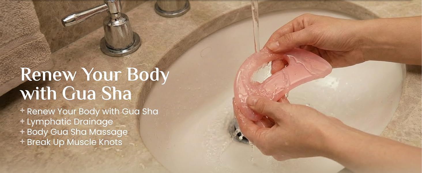 gua sha facial tool muscle scraper tool