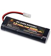 melasta 7.2 Volt 5000mAh High Capacity RC Battery, 10C Discharge Rate High Performance 6 Cell NiM...