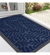 OLANLY Door Mat Indoor Outdoor Entrance, 29.5x17, Waterproof All-Weather All-Season Doormat, Stur...