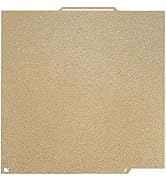 3D Printer Centauri Carbon Build Plate Double Sided PEI Textured Sheet, 271x260mm Heat Bed Flexib...